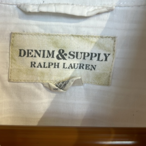 Ralph Lauren Denim & Supply White Button Up - Picture 3 of 8